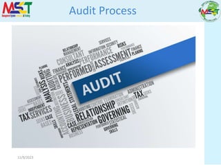 11/9/2023
Audit Process
 