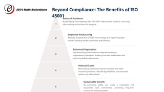 ISO 45001 Occupational Health and Safety Management System | PPTX