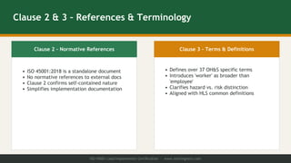 Structure of ISO 45001 | HLS and Clause-by-Clause Overview | PDF