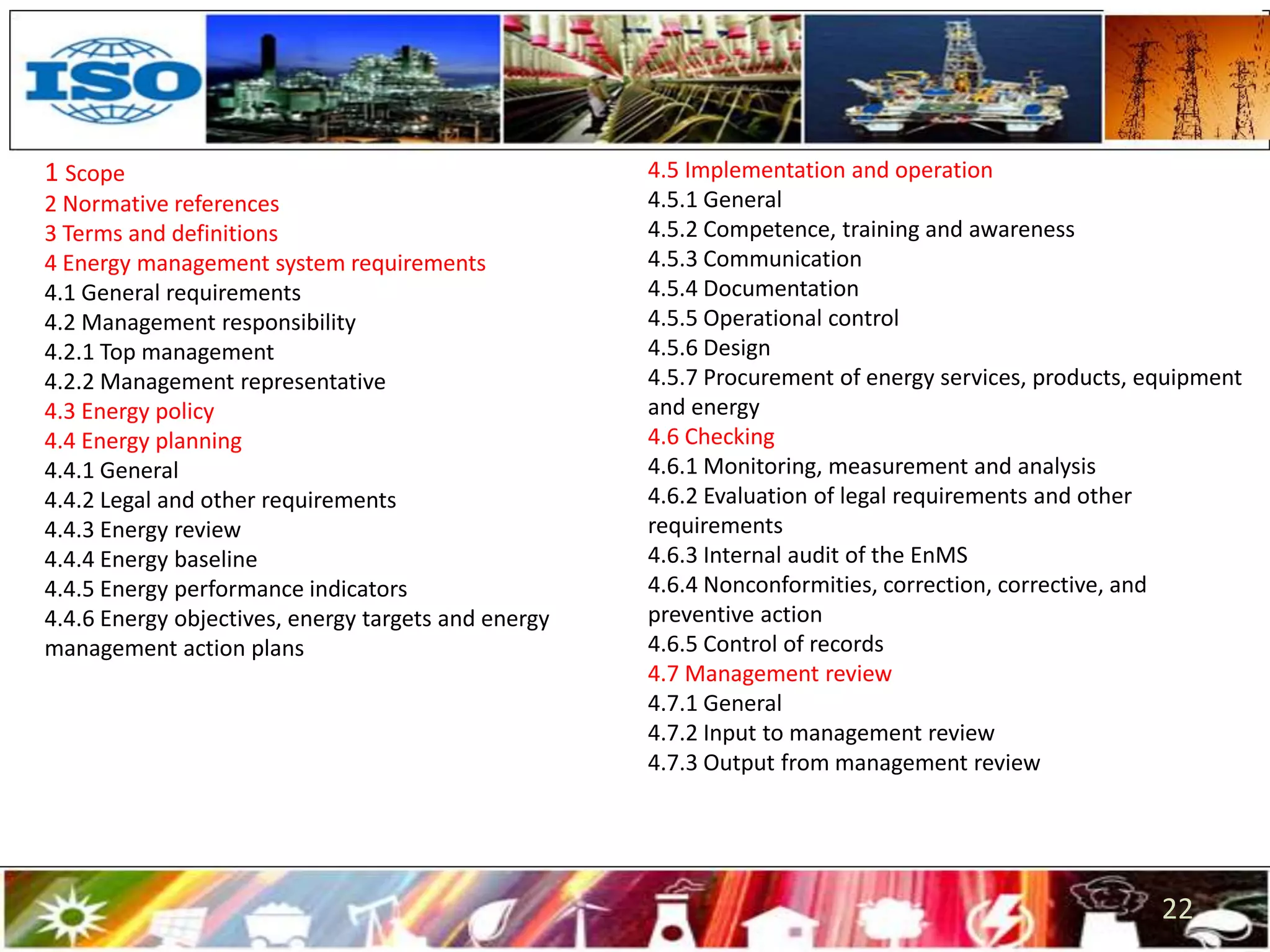 Energy Management System ISO 50001 | PPTX