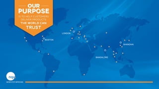 BANGALORE
SHANGHAI
LONDON
BOSTON
 