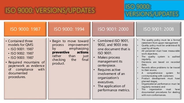 iso 9000 and 9001 Iso 9000, iso 9001, and iso 9004 quality management systems standards, page 8 - iso 900x quality management systems related discussions. iso 9000 and 9001 Iso 9000, iso 9001, and iso 9004 quality management systems standards, page 8 - iso 900x quality management systems related discussions.