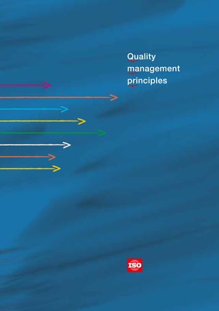 Quality
management
principles
 