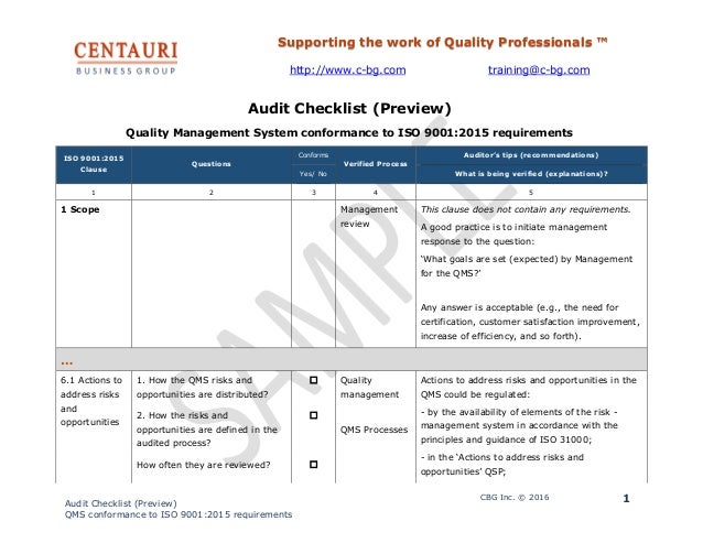 Internal audit checklist for iso 9001 - erodesignstudio