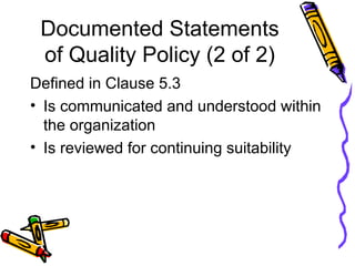 ISO 9001-2000 Documentation requirements | PPT