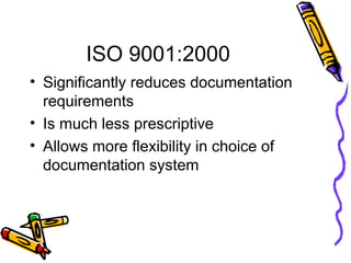ISO 9001-2000 Documentation requirements | PPT