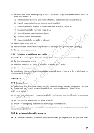 Iso 9001 2015 sistemas de gestión de la calidad | PDF