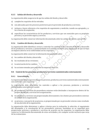 ISO 9001: 2015 sistemas de gestión de la calidad (5ta Edición) | PDF