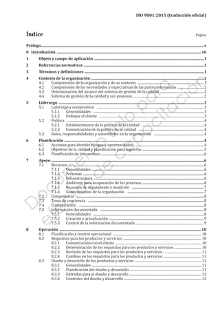 ISO 9001: 2015 sistemas de gestión de la calidad (5ta Edición) | PDF