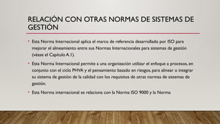 Iso 9001 para el sistema de gestión de la calidad | PPTX