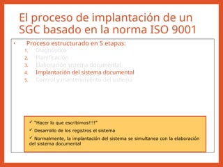 Sistemas de Gestión de Calidad Basados en Normas ISO 9001: Conceptos ...