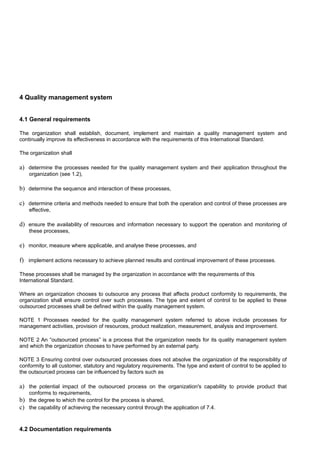 ISO 9001:2008 Standards Requirements | RTF