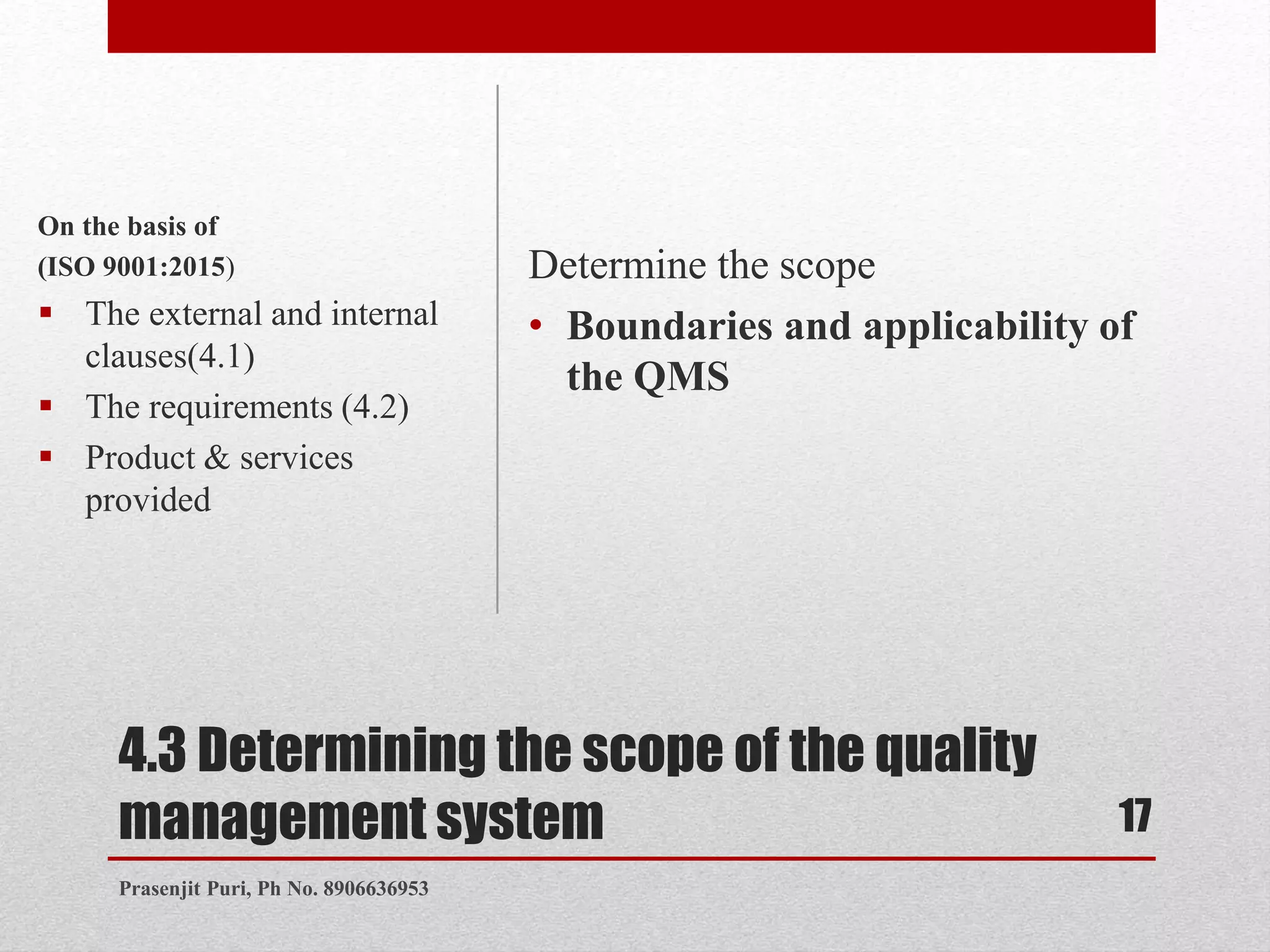 ISO 9001: 2015 | PPTX