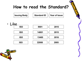 ISO 9001:2015 awareness. | PPSX