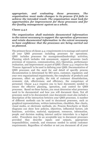 Iso 9001 2015 clause 4 context of the organization | DOCX