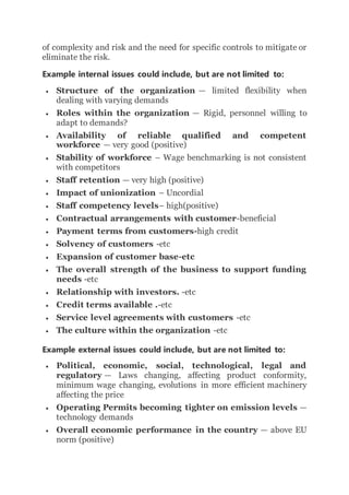 Iso 9001 2015 clause 4 context of the organization | DOCX