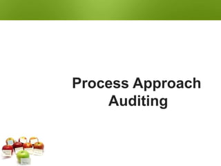 Process Approach
Auditing
 