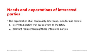 Introduction to  9001 2015  Slide 16