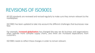ISO 9001 introduction, basic concepts and requirements, clause by ...