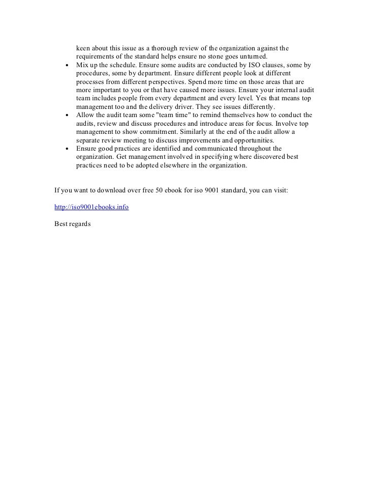 Quality audit plan template image