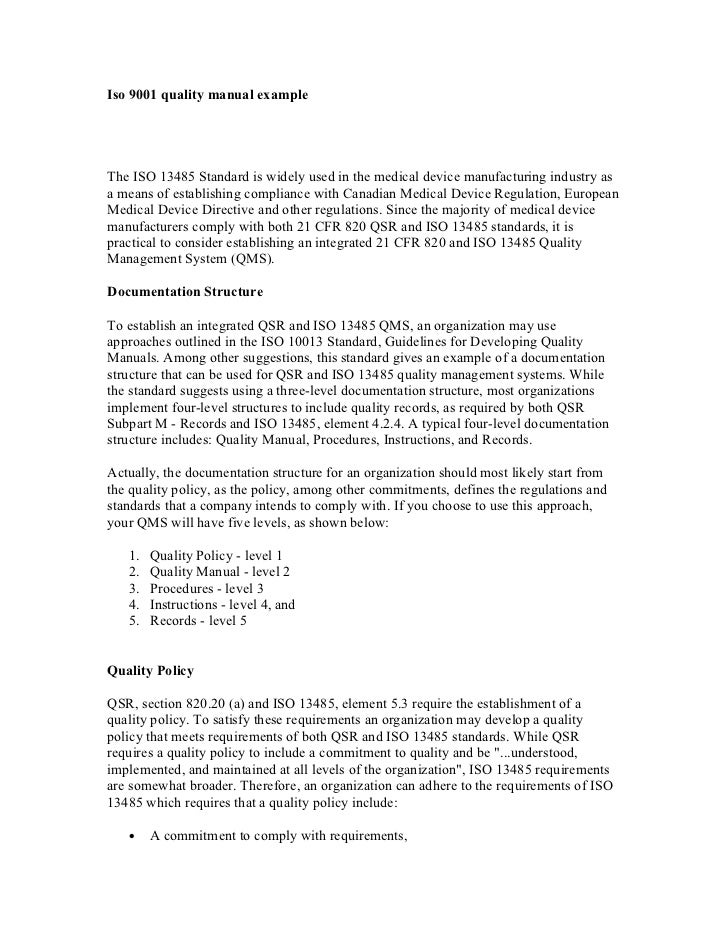 procedure manual example muco tadkanews co