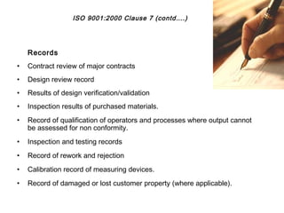 Iso Documents For Rework ISO 9001 Standards - TEDO | PPT