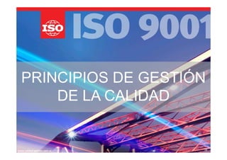 www.calidad‐gestion.com.arwww.calidad‐gestion.com.ar 28
PRINCIPIOS DE GESTIÓN
DE LA CALIDAD
 
