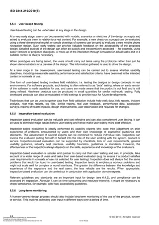Bell 9241 User Guide.pdf ISO 9241-210 v2010 (1).pdf -materials for ergonomics | PDF