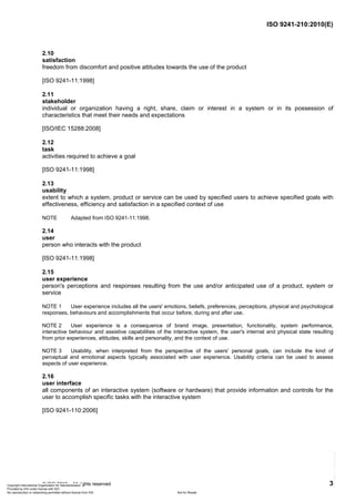 Bell 9241 User Guide.pdf ISO 9241-210 v2010 (1).pdf -materials for ergonomics | PDF