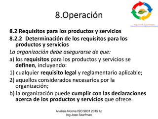 Iso analisis de la norma iso 9001 cuarta parte v 2020 | PPT