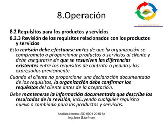 Iso analisis de la norma iso 9001 cuarta parte v 2020 | PPT