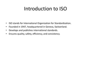 iso types presentation material management | PDF