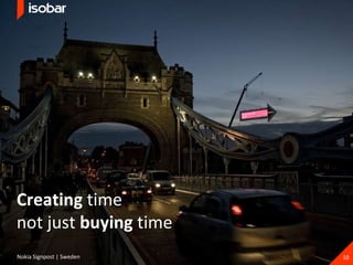 Nokia Signpost | Sweden Creating  time not just  buying  time 
