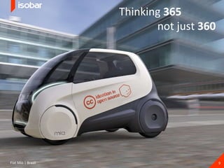 Thinking  365 not just  360 Fiat Mio | Brazil 