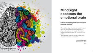 Mindsight Patterns Isobar MindSight Trump Clinton Research | PPTX