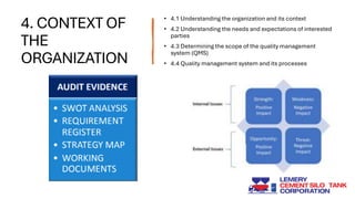 basic ISO 9001 2015 intenal auidt training | PDF