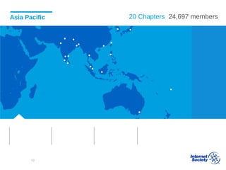 Asia Pacific 20 Chapters 24,697 members
10
 