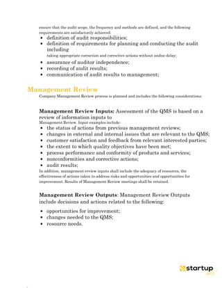 A Compact guide of ISO certification with quality process manual | PDF ...