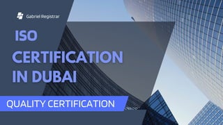 ISO
QUALITY CERTIFICATION
Gabriel Registrar
 