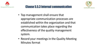 ISO documentation 9001
