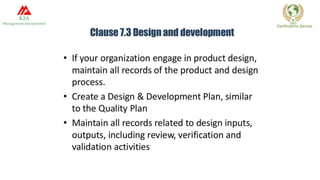 ISO documentation 9001