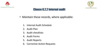 ISO documentation 9001