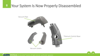 © 2017 Isolite® Systems. All rights reserved. Last Revised: 03/01/2017
8 Your System Is Now Properly Disassembled
Vacuum P...