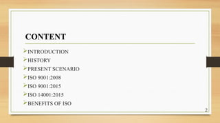 Iso Content Example Comprehensive Overview of ISO Standards: Quality and Environmental ...