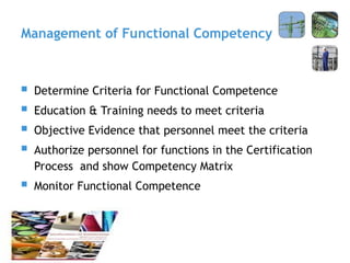 Functional Competency Attributes product certificationISOIEC17065 Training.ppt