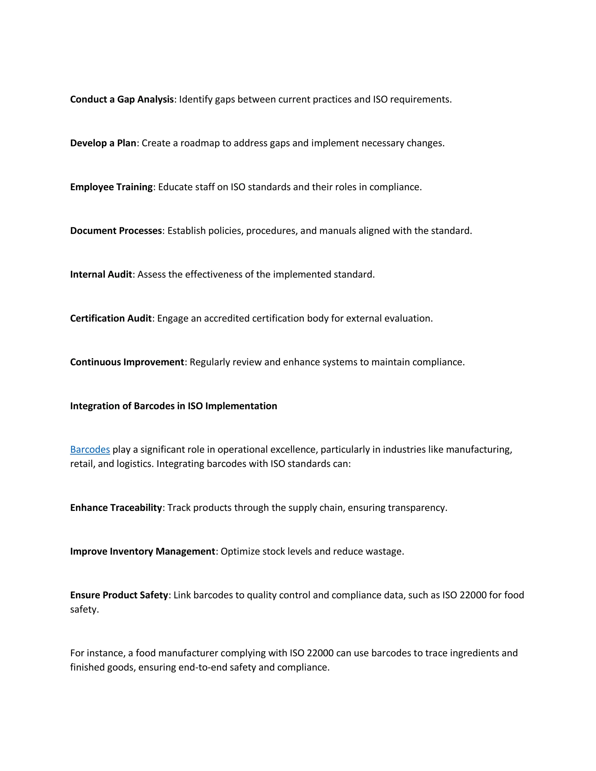 Streamline Processes with ISO Standards. | PDF