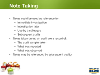  IDENTIFY NEED  FOR CA/PA IDENTIFY   OPPORTUNITIES  TO IMPROVEAUDITORCOMPETENCE& EVALUZATIONSPECIFIC AUDITACTIVITIES