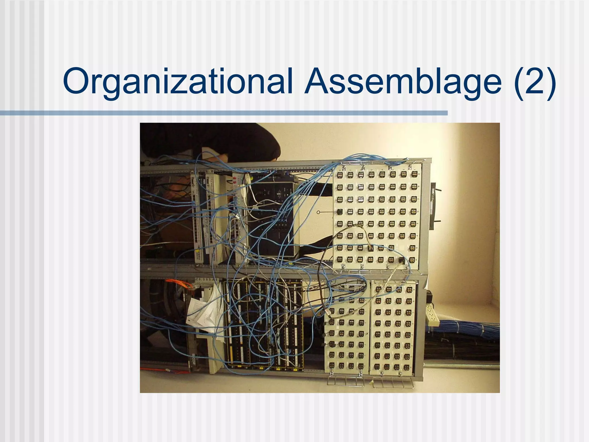 Organizational Assemblage (2)