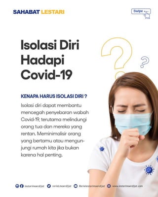 Isolasi Diri Hadapi COVID-19