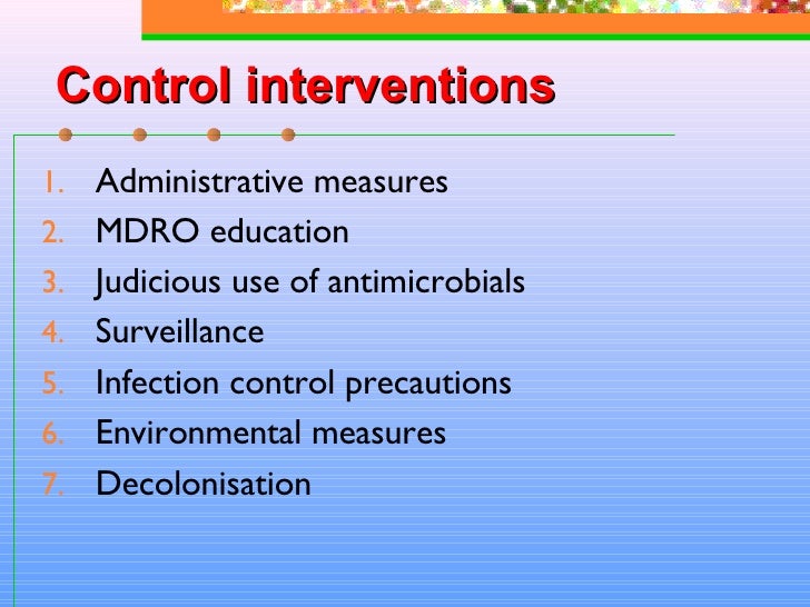 Isolation Precautions for MDROs